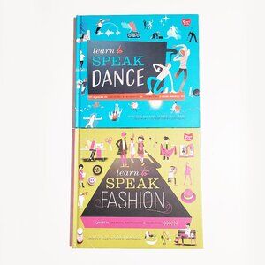Learn to Speak Dance and Learn to Speak Fashion Book Lot